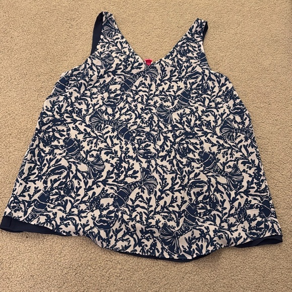 Lilly Pulitzer Reversible Sleeveless Top - Picture 2 of 5